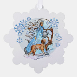 Winter Walk Ornament Kaart