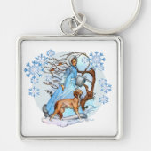 Winter Walk Sleutelhanger (Voorkant)