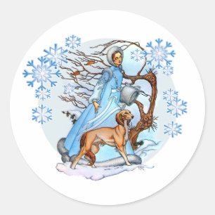Winter Walk Sticker