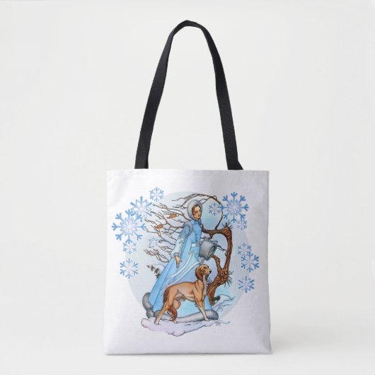 Winter Walk Tote Bag (Voorkant)