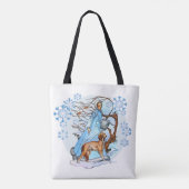 Winter Walk Tote Bag (Achterkant)