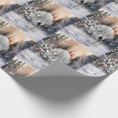 Winter Wander Horse 2024 Cadeaupapier (Hoek)