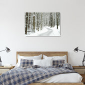 Winter Wandering Wrapped Canvas Print (Insitu (Slaapkamer))