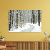 Winter Wandering Wrapped Canvas Print (Insitu (Woonkamer))