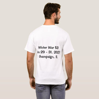 Winter War Sneeuwvlok & Schild T-Shirt