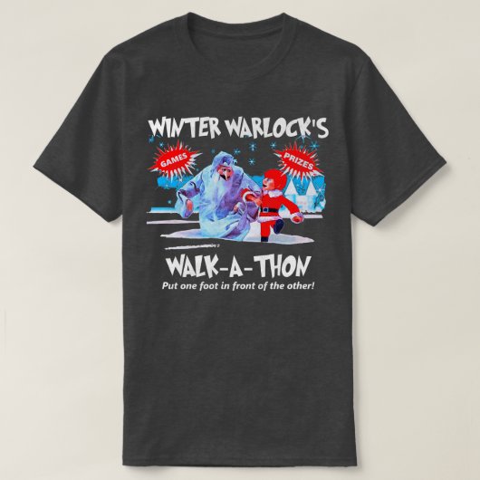 Winter Warlocks WalkAThon T-shirt (Design voorkant)
