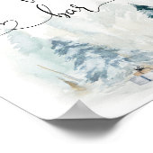 Winter Warm omhoog bij het Poster van de koffiebar (Hoek)