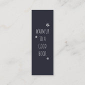 Winter Warm Up Mini Bladwijzer Contactkaartje (Achterkant)