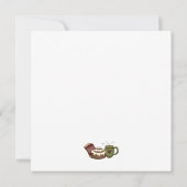 Winter Warmth ・ Cinnamon Roll Kaart (Achterkant)