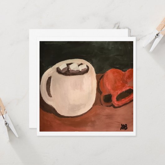 Winter Warmth Kaart (Voorkant / Achterkant in situ)