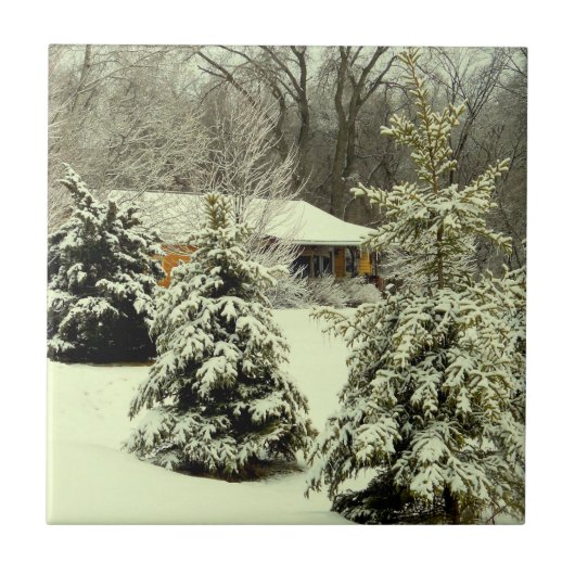 Winter Warmth Tegeltje (Voorkant)