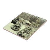 Winter Warmth Tegeltje (Zijkant)