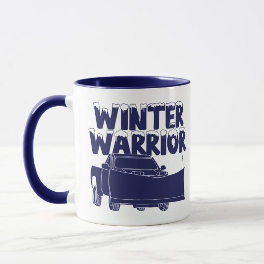 Winter Warrior Pick Truck met Snowplow Mok (Links)