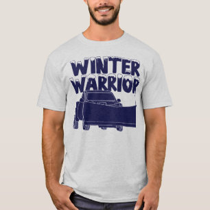 Winter Warrior Pickup Truck met Snowplow T-shirt