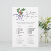 Winter wat er in je paardenspel zit (Staand voorkant)