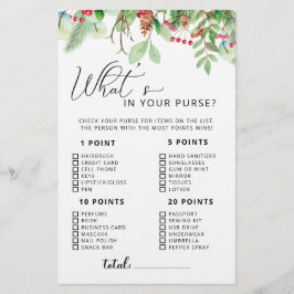 Winter Wat zit er in je tas spel