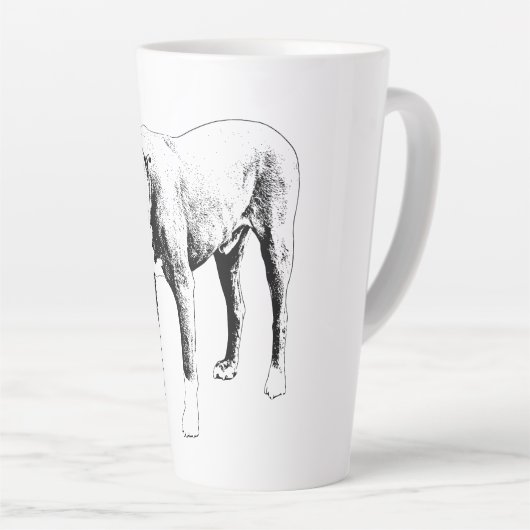 Winter Watch, Loyal Face Latte Mok (Rechterhoek)