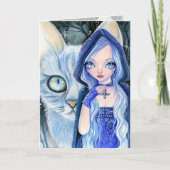 Winter Watcher - lege kaart (Voorkant)