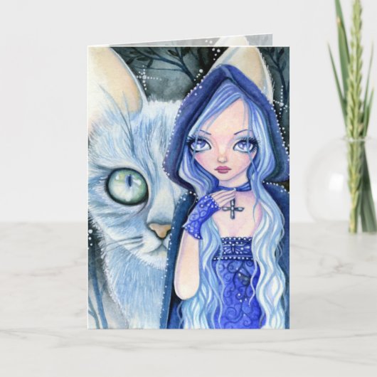 Winter Watcher - lege kaart (Voorkant)