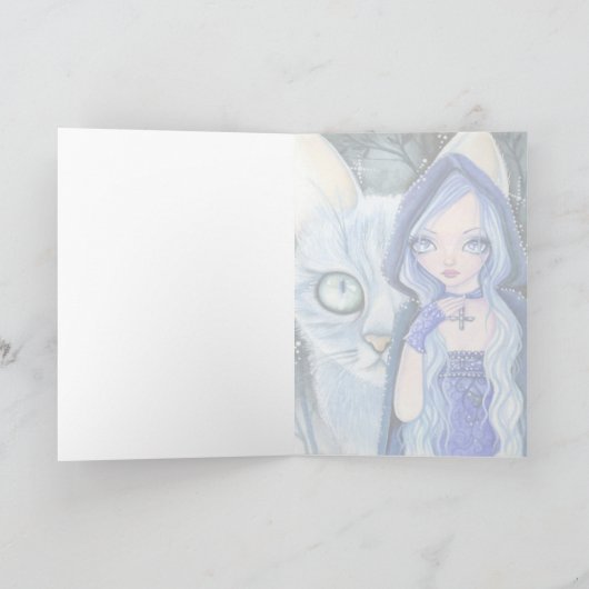 Winter Watcher - lege kaart (Binnen)