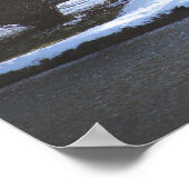 Winter Waterscape Photo Poster (Hoek)