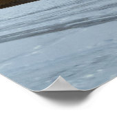 Winter Waterscape Sunset Poster (Hoek)