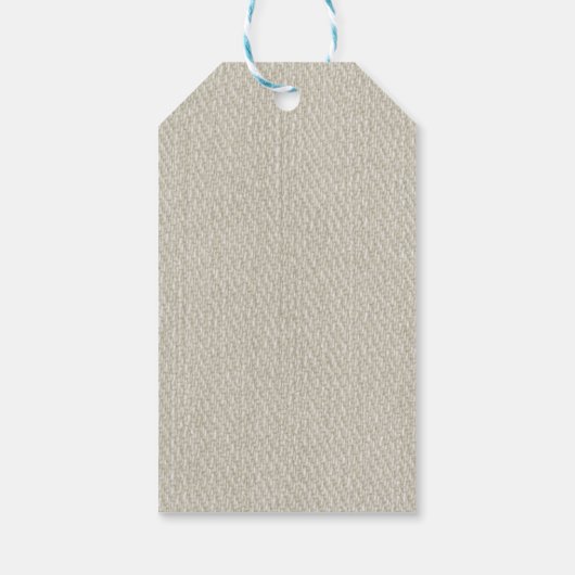 Winter Waterverf bruiloft Cadeaulabel (Achterkant)