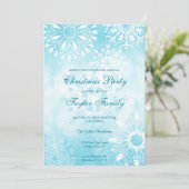 Winter Waterverf Snow-kerstfeest Kaart (Staand voorkant)