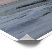 Winter Watlandschap Foto Poster (Hoek)