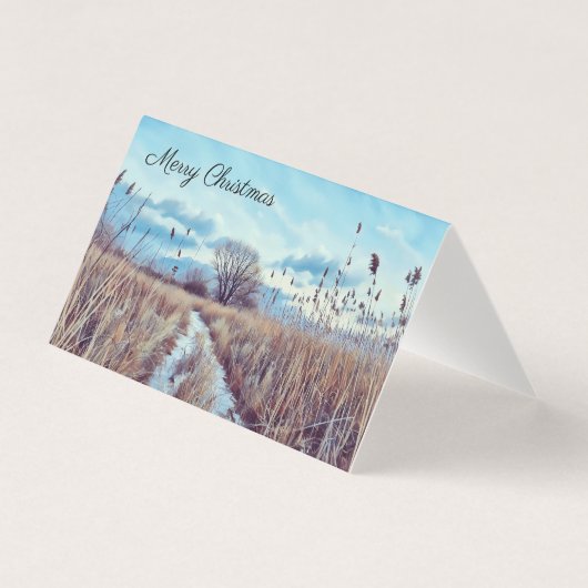 Winter Way - Blank Kaart (Voorkant)