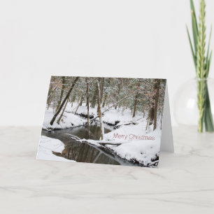 Winter Way kerstkaart Feestdagen Kaart