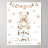 Winter We Can't Wait Baby's zijn lief Poster (Voorkant)