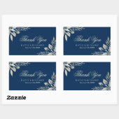 Winter Weddenschap Dank jullie stickers (Vel)