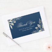 Winter Weddenschap Dank jullie stickers (Envelop)