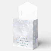 Winter Weddenschap eerste sneeuwvlokken voor de de Bedankdoosjes (Geopend)