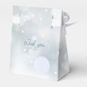 Winter Weddenschap eerste sneeuwvlokken voor de de Bedankdoosjes (Achterkant)