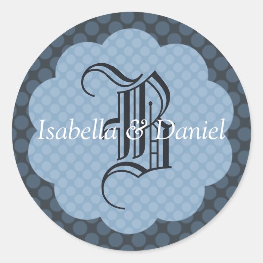 Winter Weddenschap Envelope Seal Sticker (Voorkant)