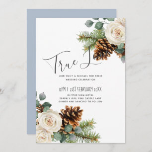 Winter Weddenschap Eucalyptus Greenery White Roses