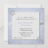 Winter Weddenschap Kaart (Achterkant)