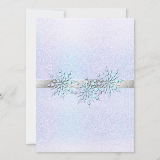 Winter Weddenschap Kaart (Voorkant)