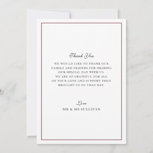 Winter Weddenschap Rode Groene Poinsettia Hartelij Kaart (Achterkant)