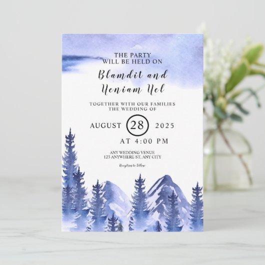 Winter Weddenschap Snowflake kerstKaart Kaart (Staand voorkant)