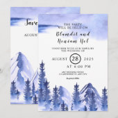 Winter Weddenschap Snowflake kerstKaart Kaart (Voorkant / Achterkant)