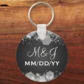 Winter Weddenschap sparen de datum Reuzennacht zwa Sleutelhanger (Voorkant)
