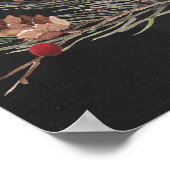 Winter Weddenschap Welkomstbord Poster (Hoek)