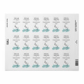 Winter Weddenschap Wine Bottle Labels (Full Sheet)