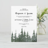 Winter Weddenschappen Kaart Handmade (Staand voorkant)