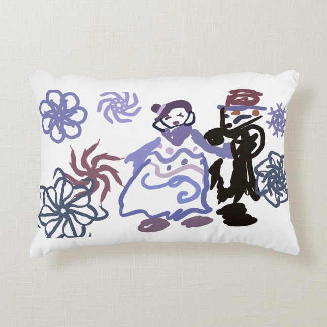 Winter wedding  accent kussen (Voorkant)