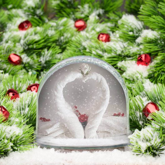 Winter Wedding Anniversary Gift Sneeuwbol (Kerstmis)