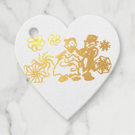 Winter wedding  bedankjes labels (Voorkant)